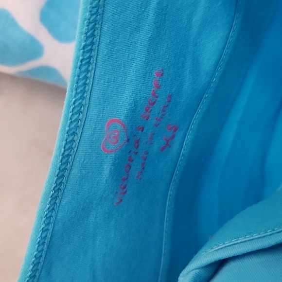 ๐ฉต VICTORIA'S SECRET Flannel Light Blue ANIMAL Pajama Set ๐ฉต - Picture 9 of 13